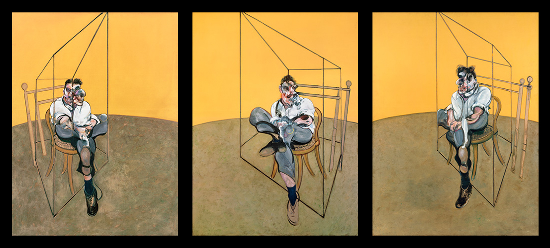 Triptych: Three Studies Of Lucian Freud | Francis Bacon